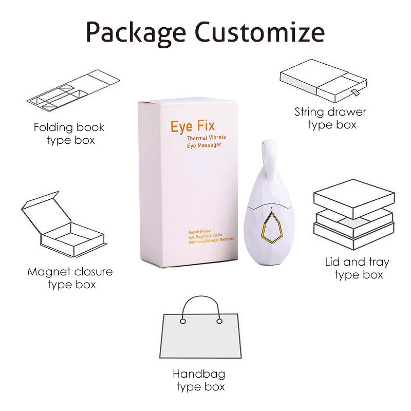 Pendant Eye Massager - Nove ABS Heated Small Delicate Home Tool