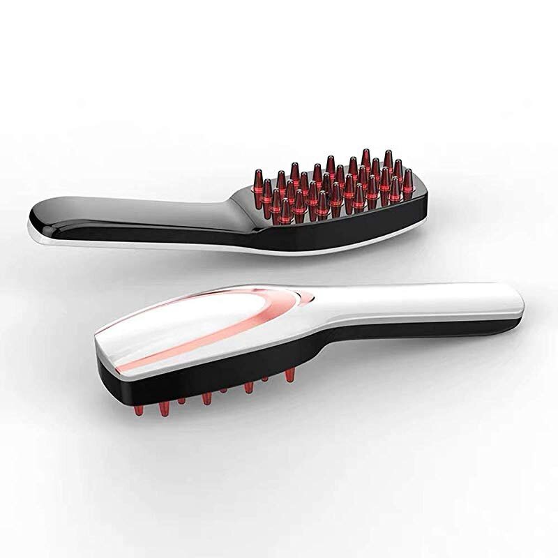 Red Light Scalp Massager - Home Vibration Hair Growth Electric Comb