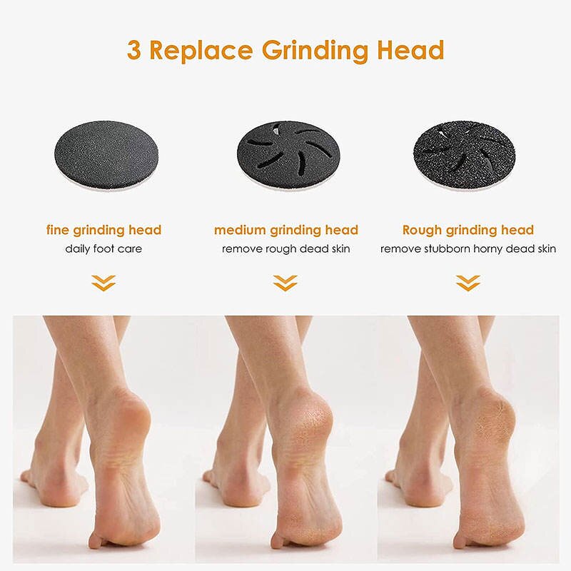 Electric Foot Callus Remover - Nano USB Charging Foot Scrubber Set