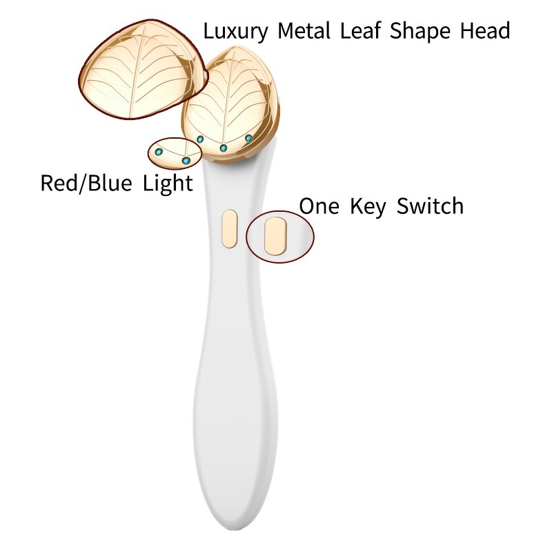 Micro-current Skin Care Bar - Nove Red Light Therapy Facial Massager