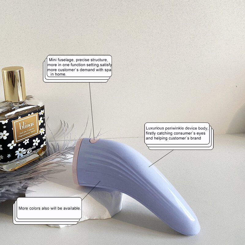 4-in-1 Facial Therapy Wand - Nove Bye Acne Red Blue Light Tool