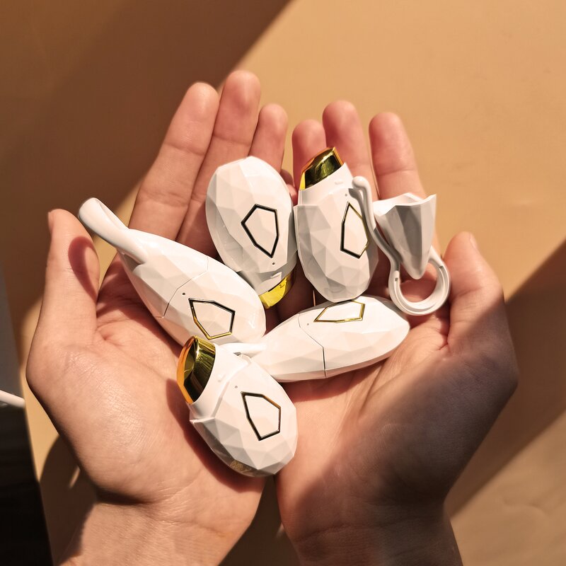 Hot Cold Vibrating Device - Time-saving Rechargeable Face Neck Eye Tool