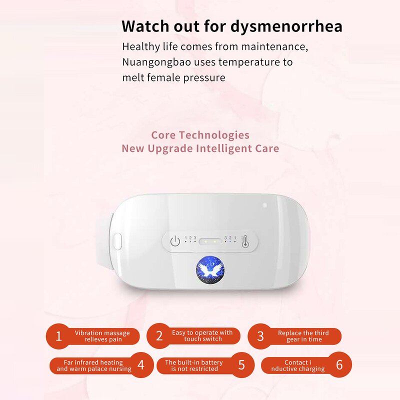 Portable Warm Palace Belt - Wireless Waist Cramps Pain Relief Pad