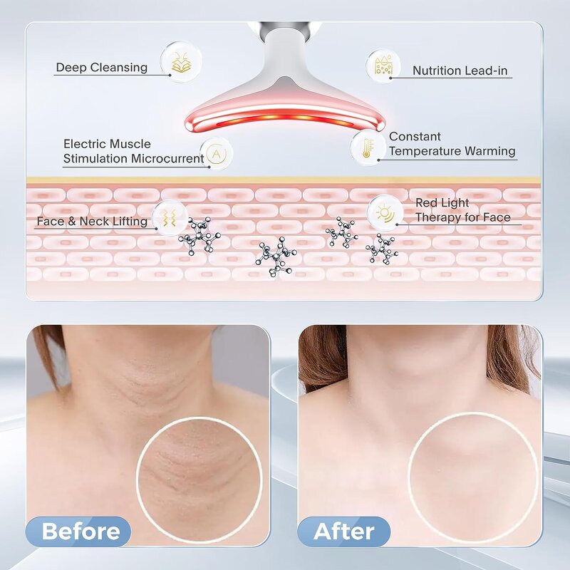 Portable Neck Massager - Nove Double Chin Reducer Face Lifting Tool