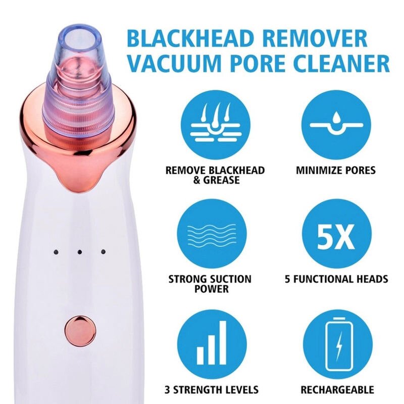 Pore Vacuum Cleaner - Nove 2020 Blackhead Pimple Extract Remover