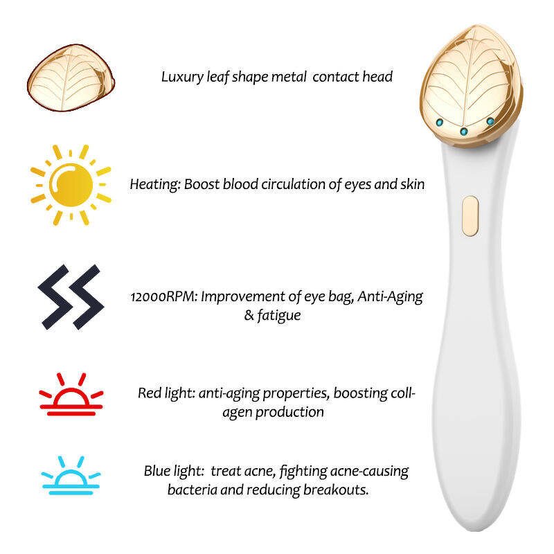 EMS Red Light Eye Mask - Home Portable Micro-current Anti-aging Tool