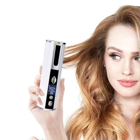 Automatic Wireless Curling Iron - Portable Rotary Hair Styling Tool