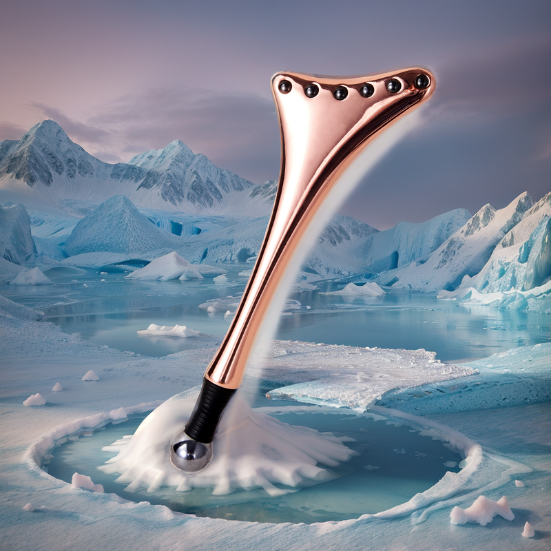 Terahertz Gua Sha Set - Home Stone Metal Comb Facial Massage Tool