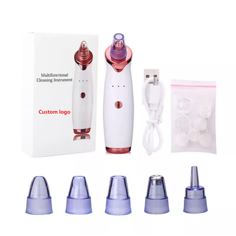 Microdermabrasion Suction Tool - Home Smart Acne Pores Cleanser Kit