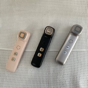 RF EMS Facial Massager - Electroporation Skin Firming Anti Age Tool