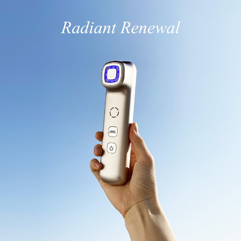 RF EMS Facial Massager - Electroporation Skin Firming Anti Age Tool