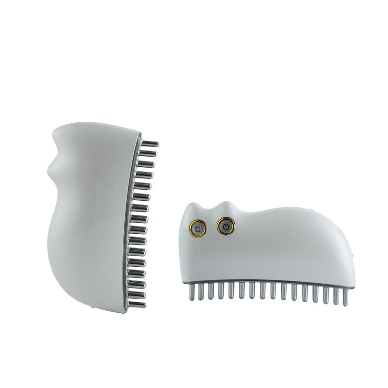 Cat Shape Scalp Massager - Home Red Light Meridian Anti-loss Comb