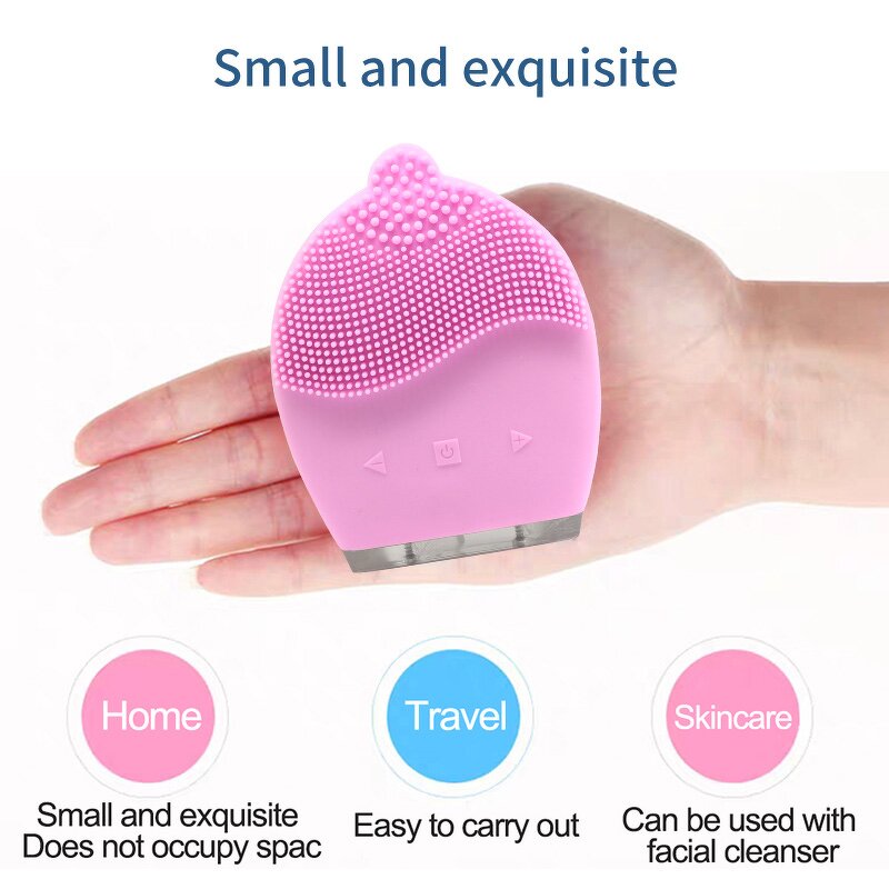 Sonic Silicone Cleansing Brush - 2025 HOT SALE Face Cleansing Tool
