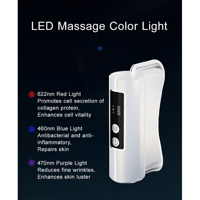 Electric Guasha Scraper - Portable 3-Gear EMS Body Tissue Massage Tool