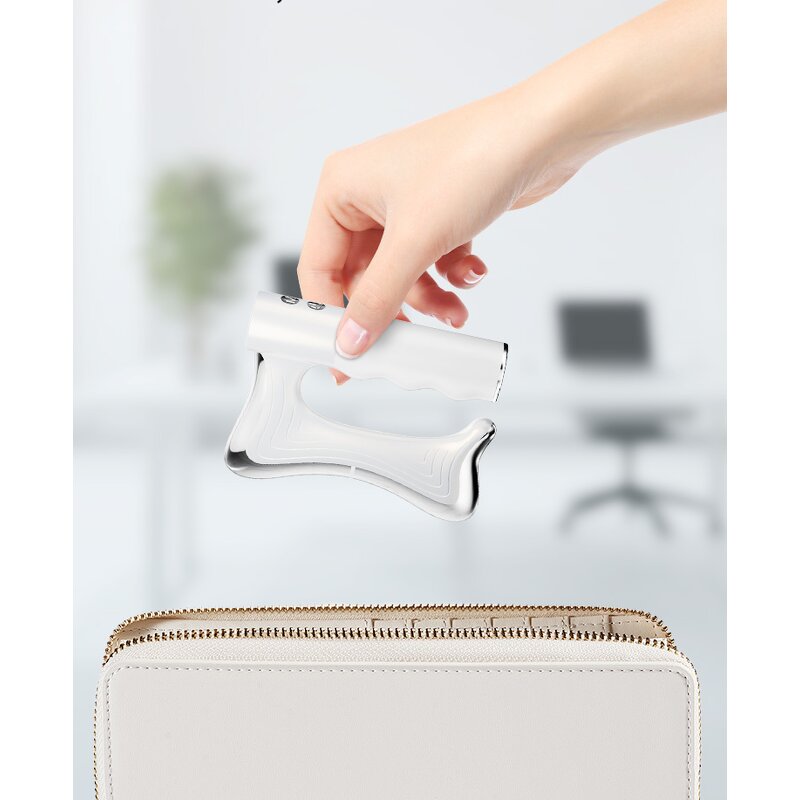 Electric Gua Sha Tool - Face Neck Foot Hand Fascia Gun Massage Device