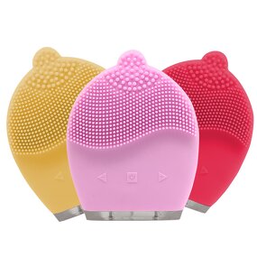Silicone Facial Cleansing Brush - Exfoliators Massage Skin Care Tool