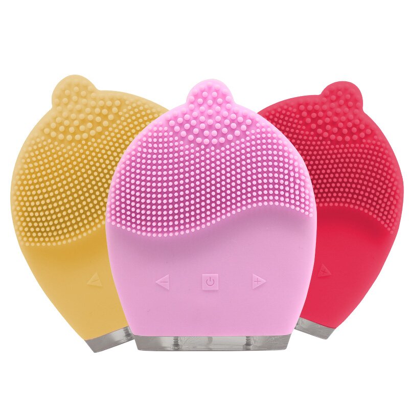 Silicone Facial Cleansing Brush - Exfoliators Massage Skin Care Tool