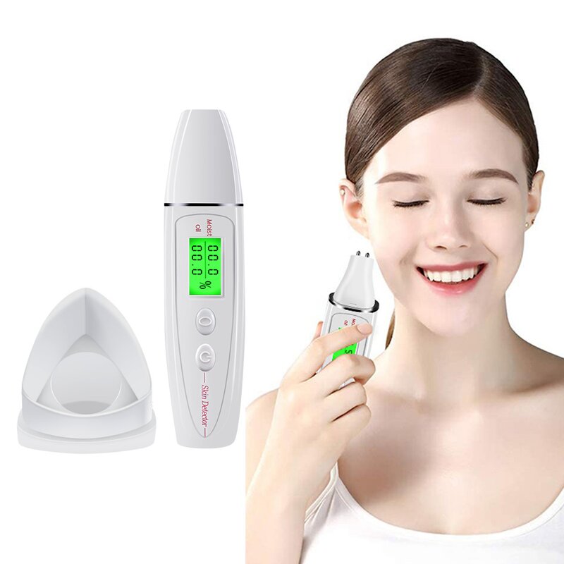 USB LED Skin Hydration Detector - 2025 Best-Selling Water Oil Tester US