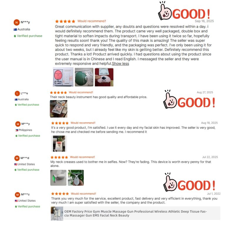 5 in 1 Face Lift Device - Hot Cold Microcurrent EMS Skin Tightening Tool