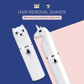 Painless Face Shaver - Women Electric Hair Remover Lips Peach Fuzz Tool