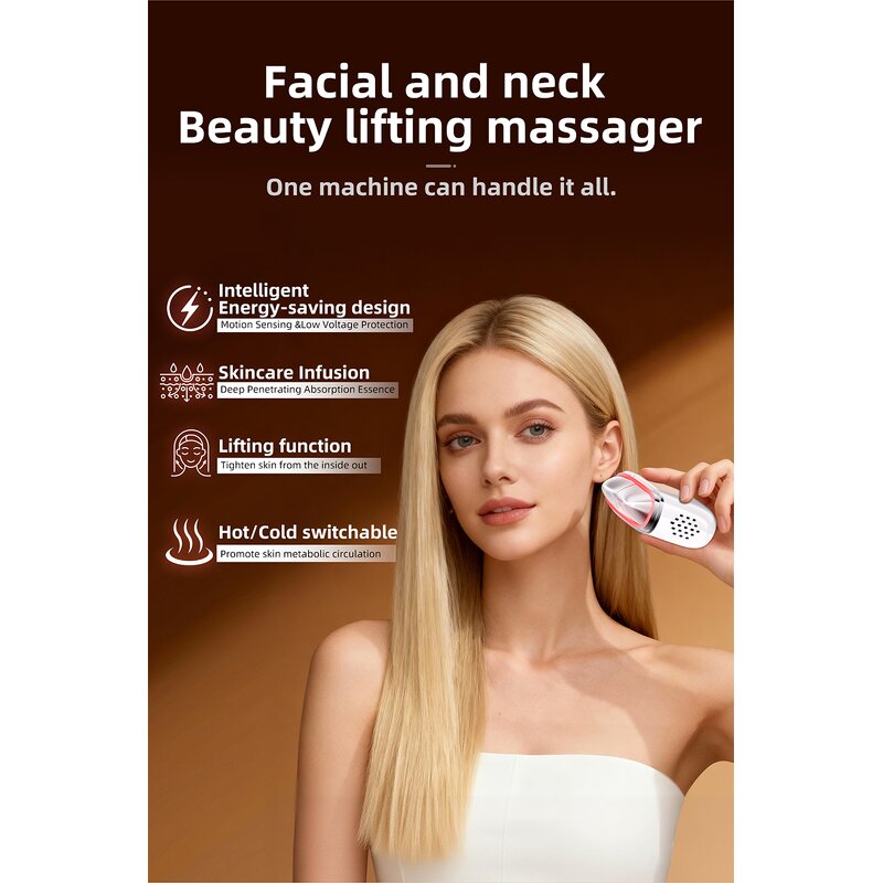 Face Neck Beauty Device - OEM ODM 7 Modes Vibration Lifting Sculpting Tool