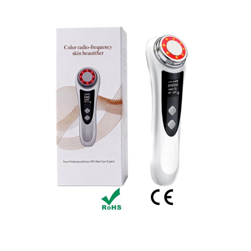 5 in 1 Face Lift Device - Hot Cold Microcurrent EMS Skin Tightening Tool