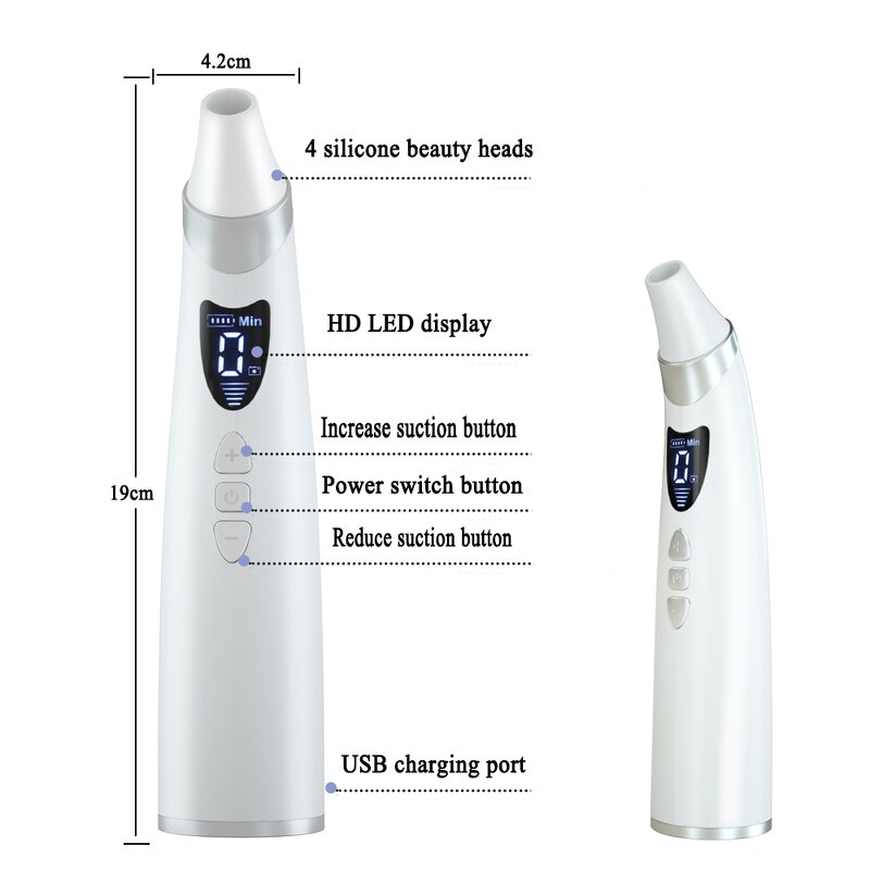 WiFi Blackhead Remover - DYM Magnification Camera Facial Pore Cleaner