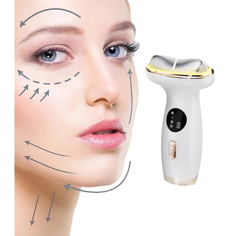Hot Cold Face Massager - New Multi-functional Home Facial Beauty Device