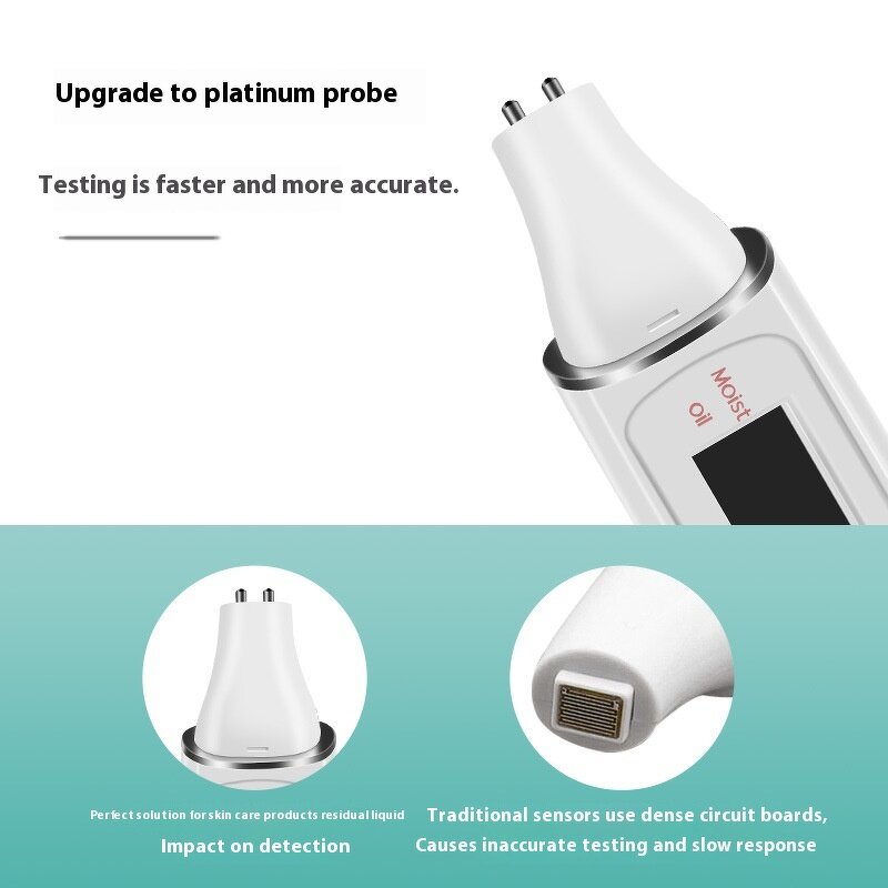 USB LED Skin Hydration Detector - 2025 Best-Selling Water Oil Tester US