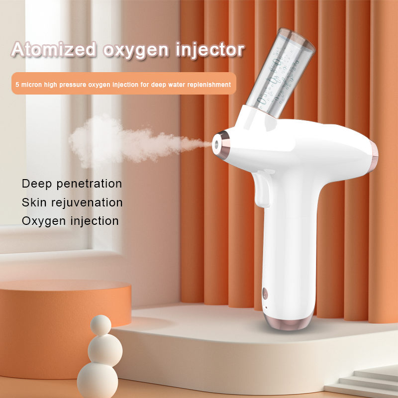 Nano Mist Facial Steamer - Portable Home Hydrating Oxygen Injection Tool