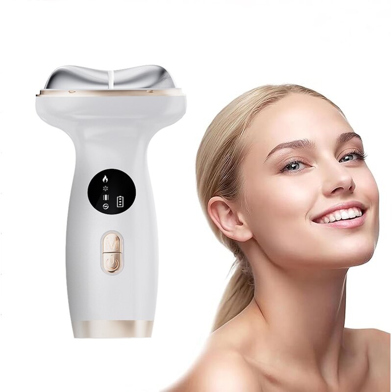 Hot Cold Face Massager - New Multi-functional Home Facial Beauty Device