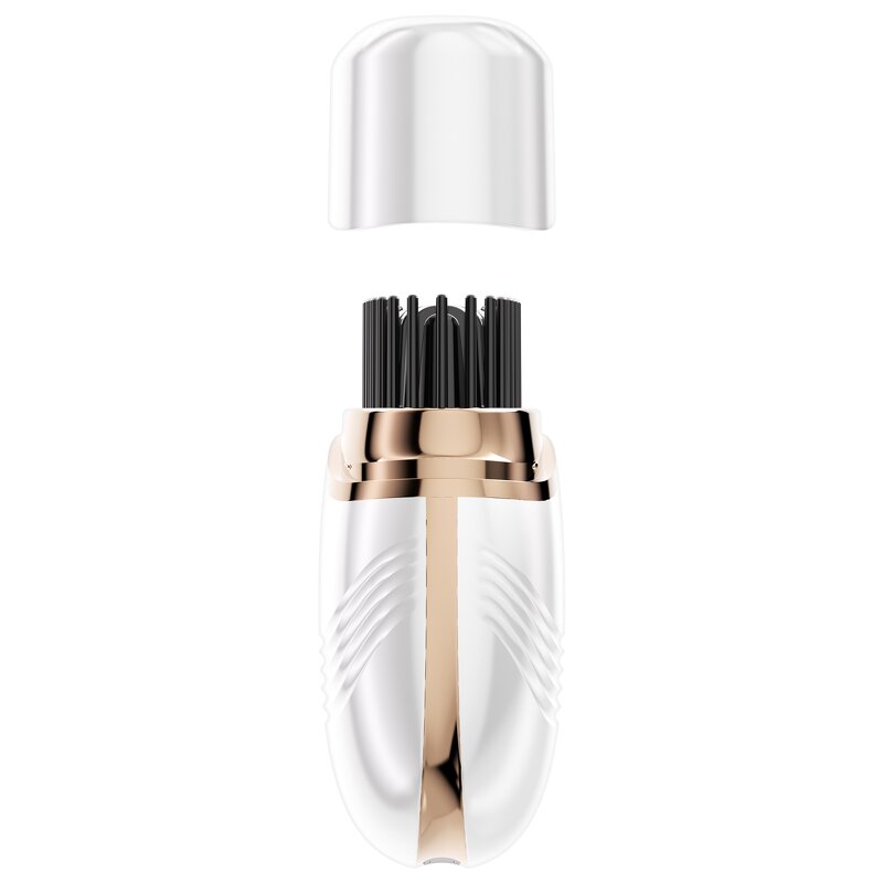 2 in 1 Hair Straightener Brush - Cordless Mini Travel Hot Comb Tool