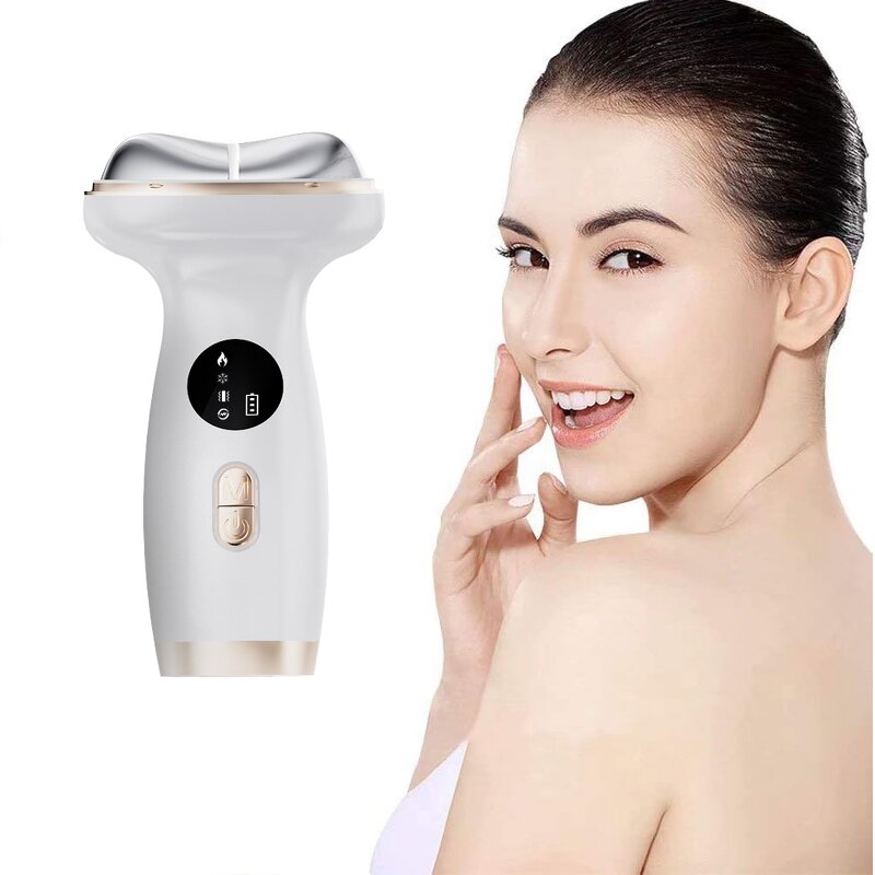 Hot Cold Face Massager - New Multi-functional Home Facial Beauty Device