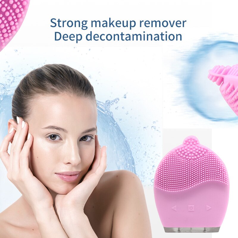 Sonic Silicone Cleansing Brush - 2025 HOT SALE Face Cleansing Tool