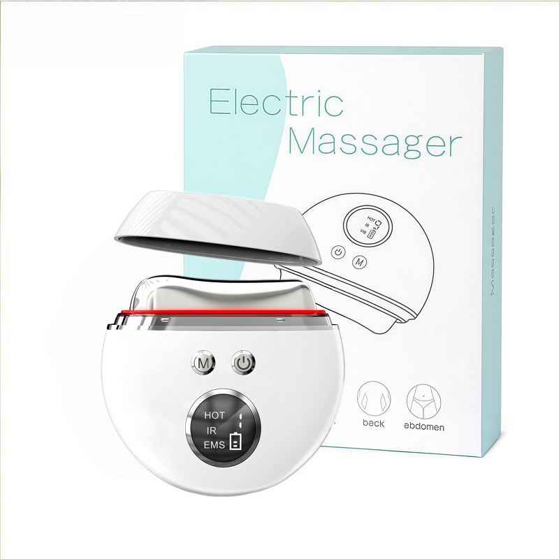 Heated Gua Sha Massager - 9 Level Micro-Current Face Neck Lifting Tool