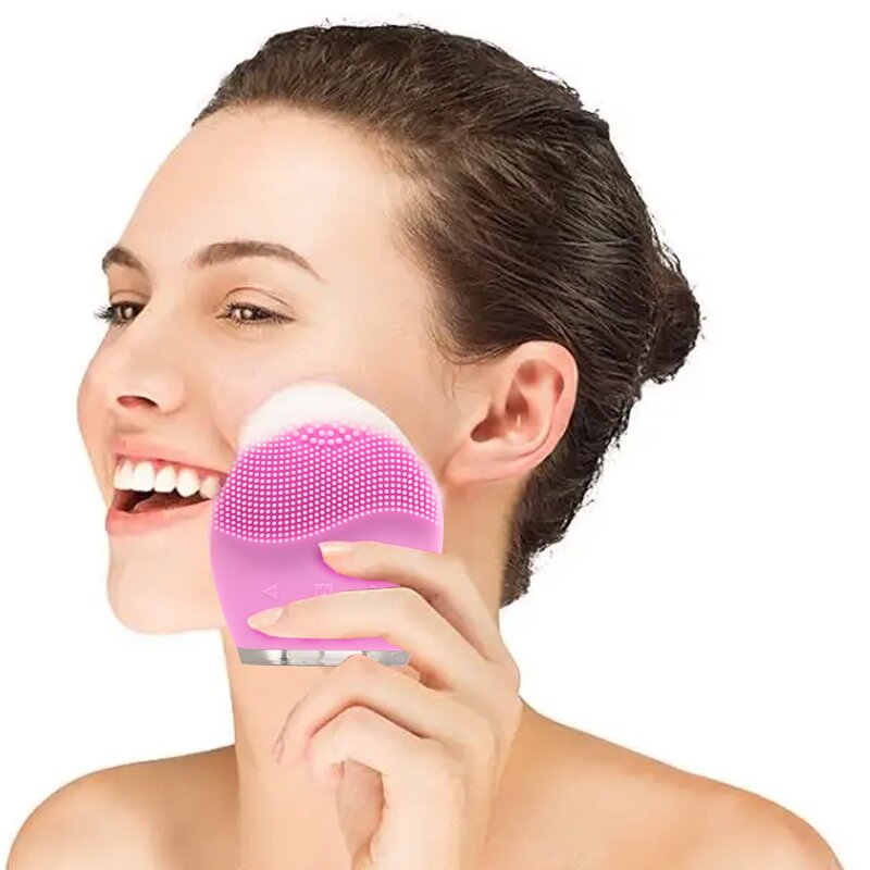Sonic Silicone Cleansing Brush - Home Hot Sale Face Firming Device