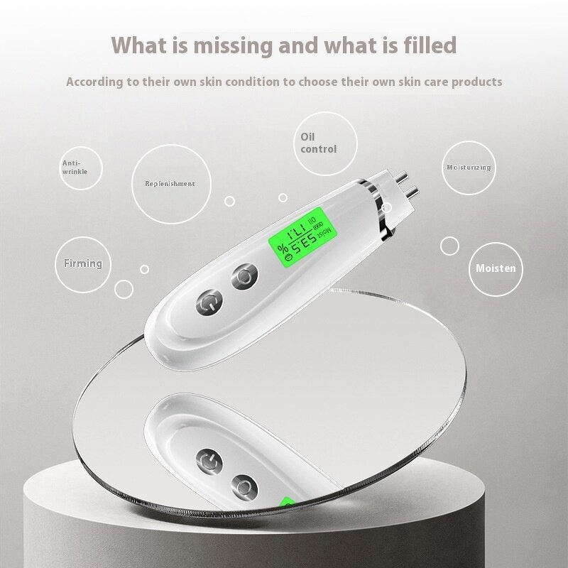 Portable Mini Skin Analyzer - 2025 New USB Water Oil Tester for Travel