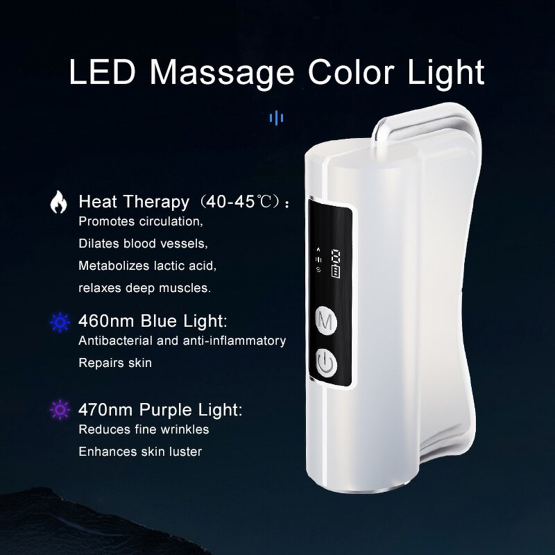 Electric Fascia Knife - Vibration Heating Gua Sha Back Neck Waist Tool