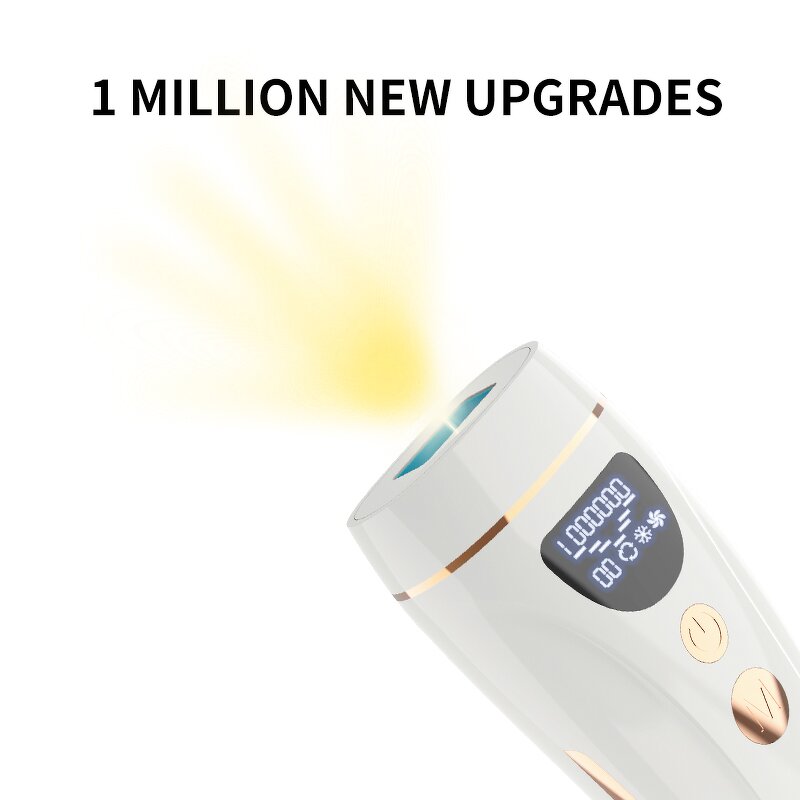 Home IPL Hair Machine - Face Body Ice Cooling LED Indicator US CN Plug