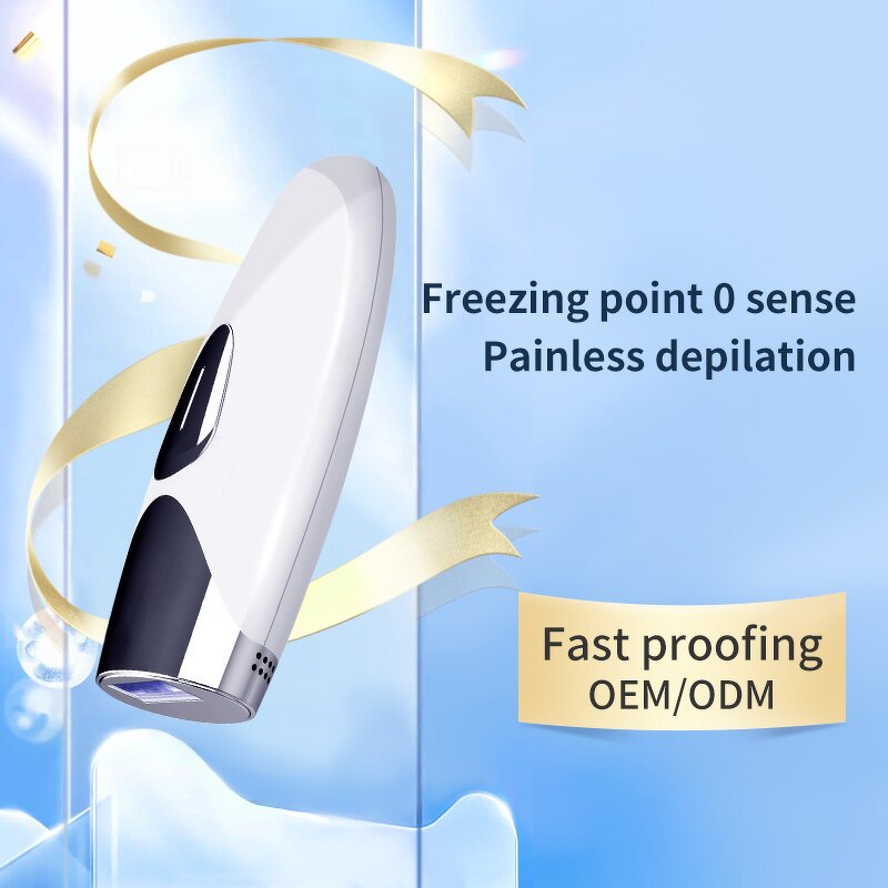 Portable IPL Hair Remover - Handheld Home Cool Feeling Beauty Device