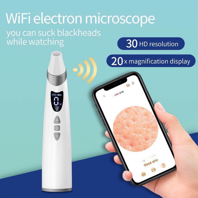 WiFi Blackhead Remover - DYM Magnification Camera Facial Pore Cleaner