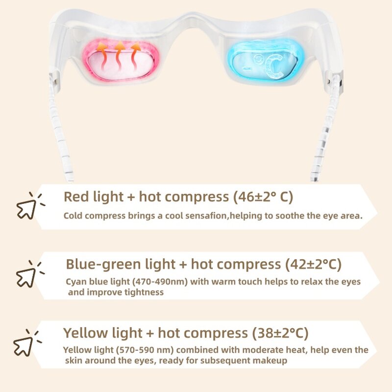 3D Contour Eye Massager - Under-Eye Dark Circles Puffiness Fine Lines Tool