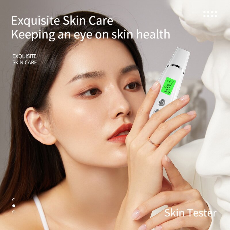 Digital Skin Moisture Analyzer - TikTok Hot Sale Facial Water Oil Tester