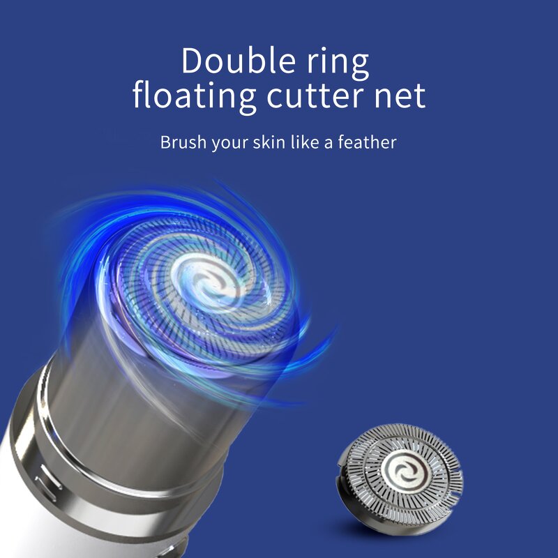 Electric Eyebrow Trimmer - Mini Lipstick Facial Hair Removal for Women