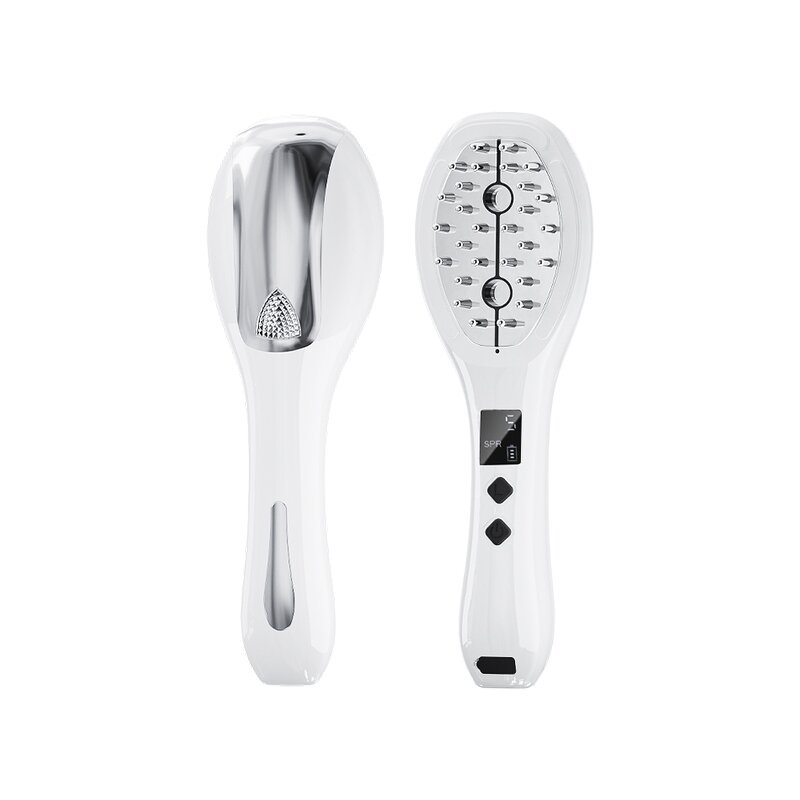 USB Essential Oil Hair Brush - Rechargeable Mist Spray Scalp Massager