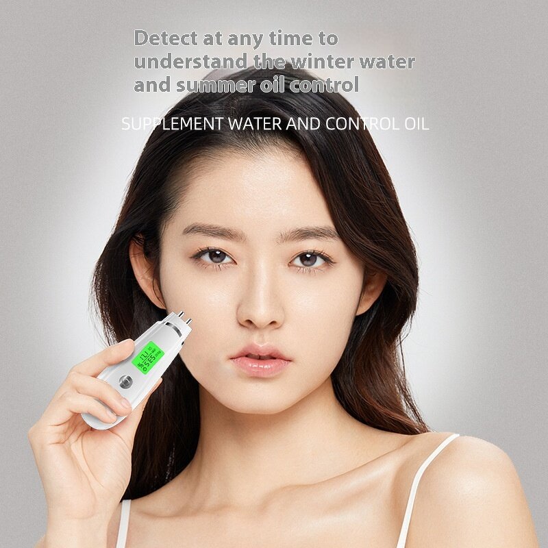 Portable Mini Skin Analyzer - 2025 New USB Water Oil Tester for Travel