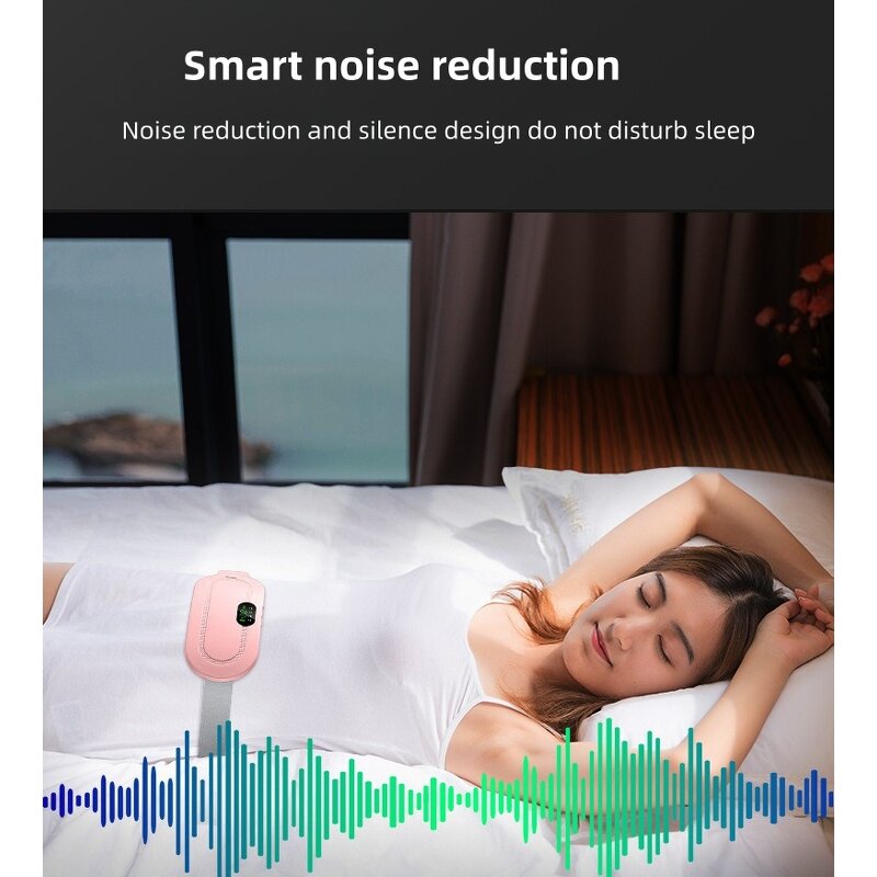 Period Cramp Relief Pad - 3-Level Waterproof USB Heated Womb Warmer Belt