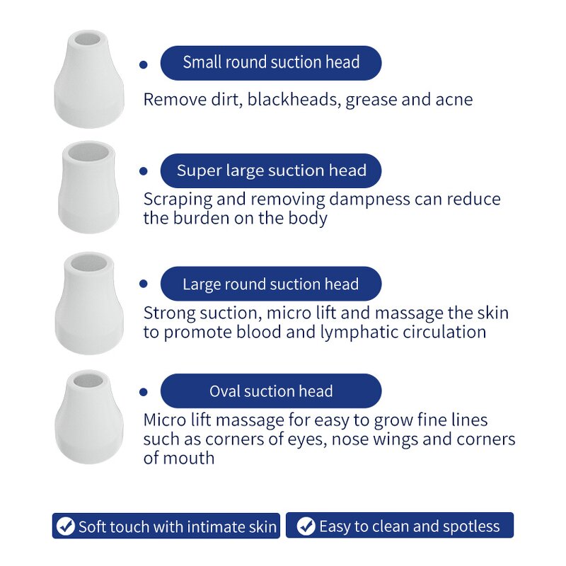 Adjustable Blackhead Remover - Rechargeable Pore Cleansing Acne Tool