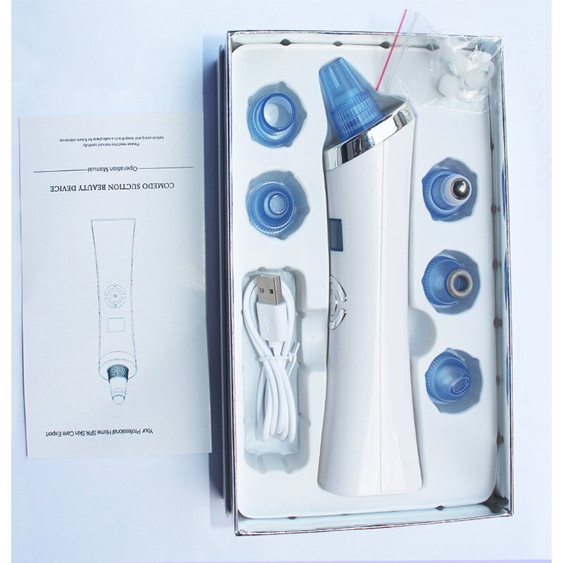 Pore Vacuum Cleaner - Professional 5-level 6 Replacement Sucker Tool