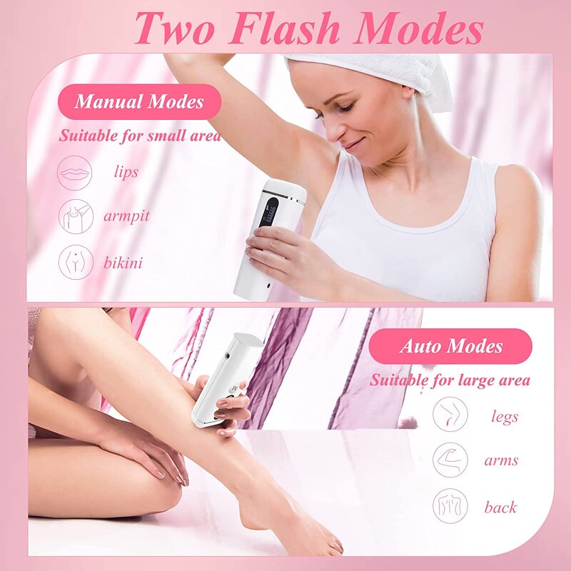 Portable Home Epilator - Handheld IPL Hair Removal Beauty Equipment